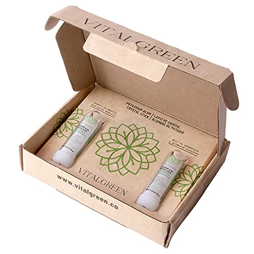 Vital Green Multipurpose Potassium Alum Crystal Pencil for The Whole Family –...