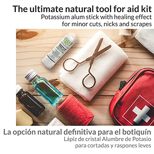 Vital Green Multipurpose Potassium Alum Crystal Pencil for The Whole Family –...