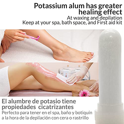 Vital Green Multipurpose Potassium Alum Crystal Pencil for The Whole Family –...