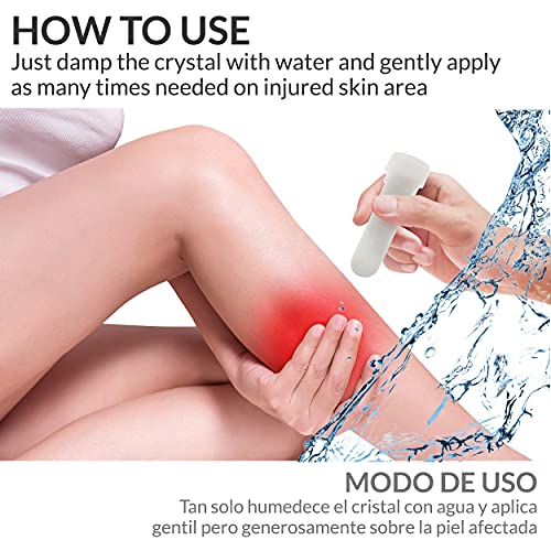 Vital Green Multipurpose Potassium Alum Crystal Pencil for The Whole Family –...