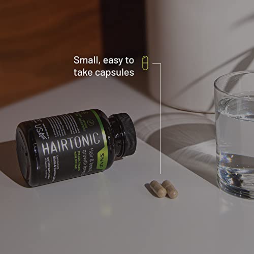 Hair Growth Supplement for Men - Grow Hair, Stop Hair Loss & Regrow Hair, Bea...