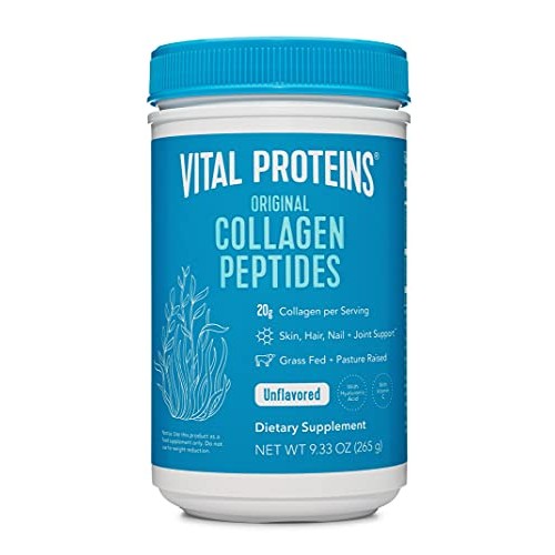 Vital Proteins Collagen Peptides Powder with Hyaluronic Acid and Vitamin C - ...