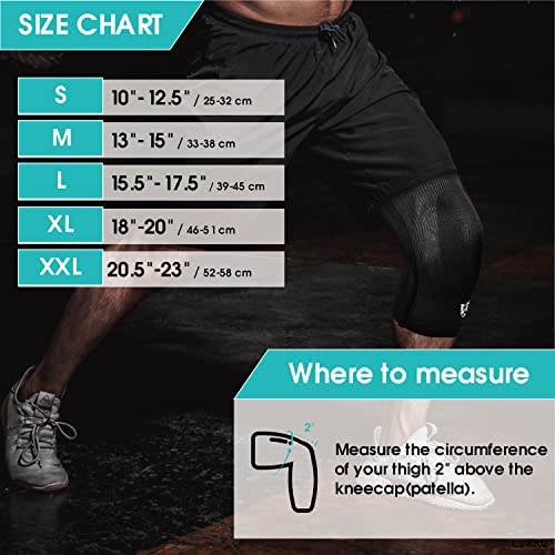 Vital Salveo-Best Recovery Compression Knee Support Sleeve for Man and Women ...