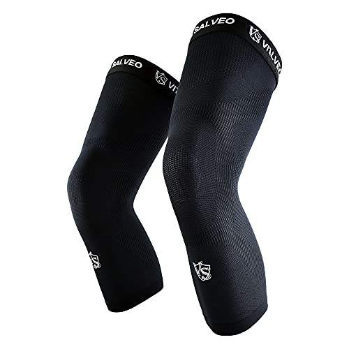 Vital Salveo-Sports Outdoor Compression Long Knee Sleeve Leg Support knee bra...