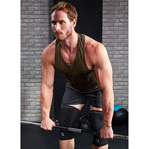 Vital Salveo Knee Compression Sleeve Swelling Recovery Knee Brace S-Support P...