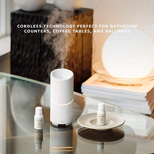Vitruvi Move Cordless Diffuser, Ultrasonic Essential Oil Wireless Diffuser fo...