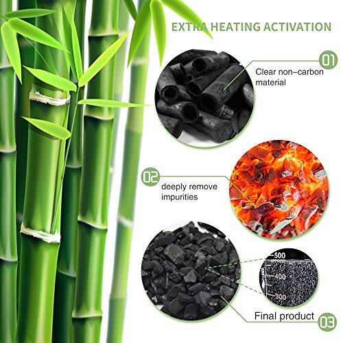 16 Pack Bamboo Charcoal Air Purifying Bag, Activated Charcoal Bags Odor Absor...