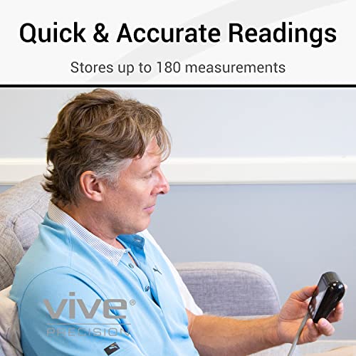 Vive Precision Blood Pressure Cuff and Machine - Automatic Mini BPM - Small, ...