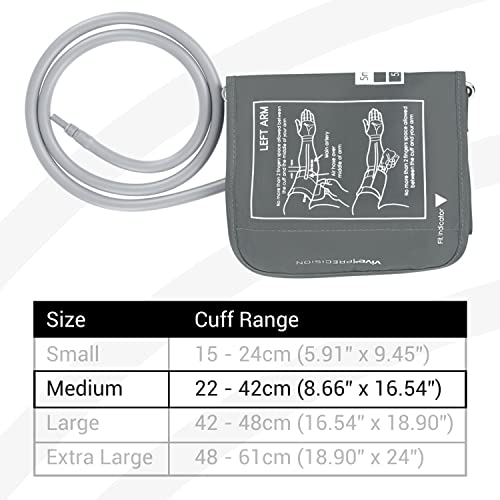 Vive Precision Replacement Cuff - for Automatic Blood Pressure Monitor and Di...