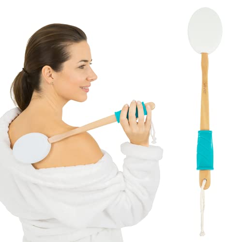 Vive Back Lotion Applicator - Long Reach Handle With Pad for Easy Self Applic...