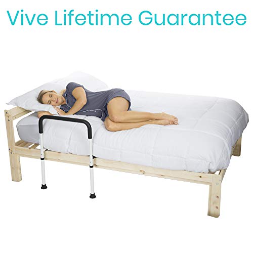 Vive Bed Assist Rail - Adult Bedside Standing Bar for Seniors, Elderly, Handi...