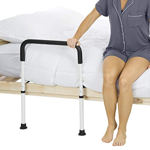 Vive Bed Assist Rail - Adult Bedside Standing Bar for Seniors, Elderly, Handi...