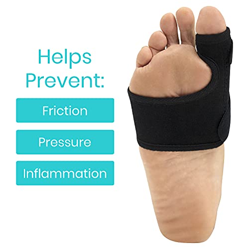 Vive Bunion Brace (Pair) - Big Toe Corrector Straightener with Splint - Hallu...