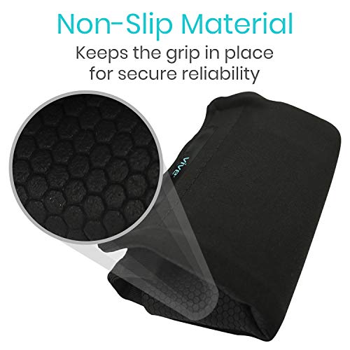 Vive Crutch Pad and Bag Set (5 PCS) - Underarm Padding, Hand Grips and Pouch ...