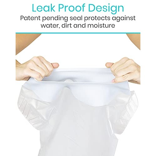 Vive Leg Cast Cover - Waterproof Cast Bag Bandage Protector for Shower, Broke...