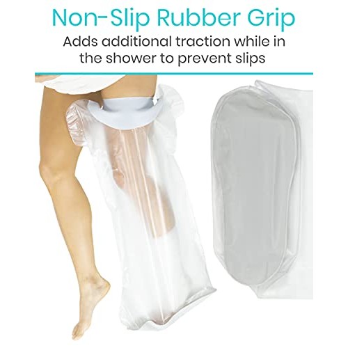 Vive Leg Cast Cover - Waterproof Cast Bag Bandage Protector for Shower, Broke...