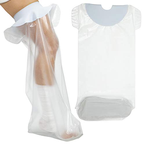Vive Leg Cast Cover - Waterproof Cast Bag Bandage Protector for Shower, Broke...