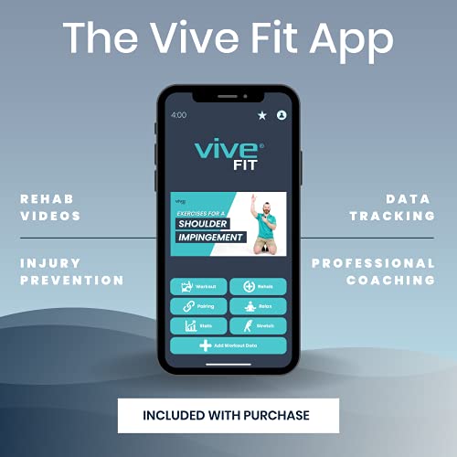 Vive Shoulder Stability Brace - Injury Recovery Compression Support Sleeve - ...