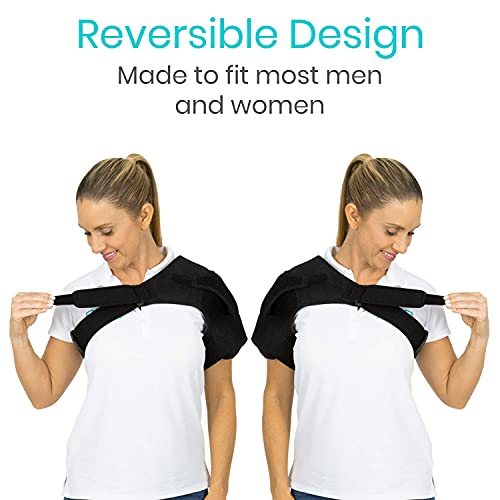 Vive Shoulder Stability Brace - Injury Recovery Compression Support Sleeve - ...