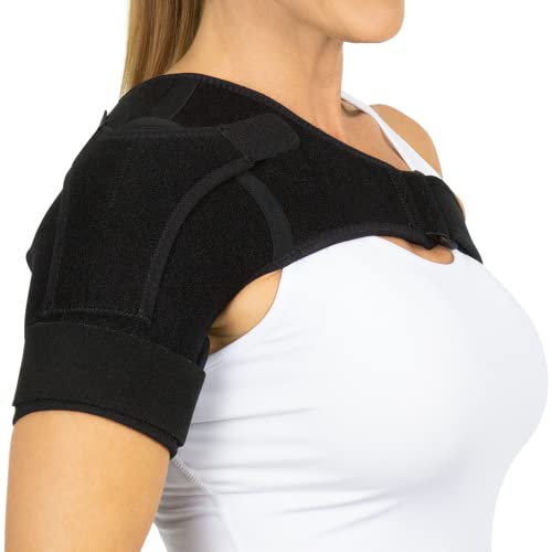 Vive Shoulder Stability Brace - Injury Recovery Compression Support Sleeve - ...