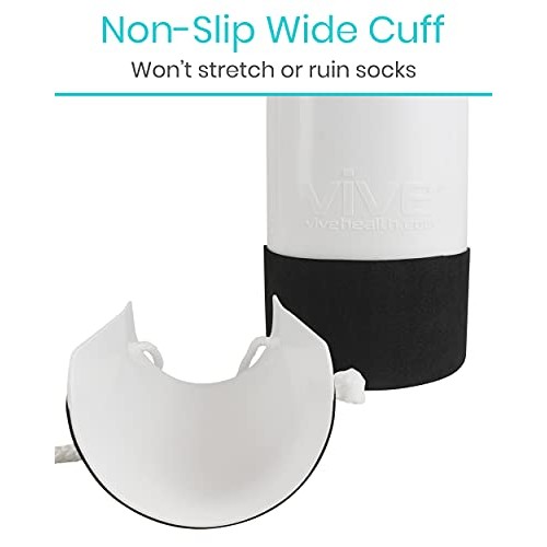 Vive Sock Aid - Easy On and Off Stocking Slider - Donner Pulling Assist Devic...