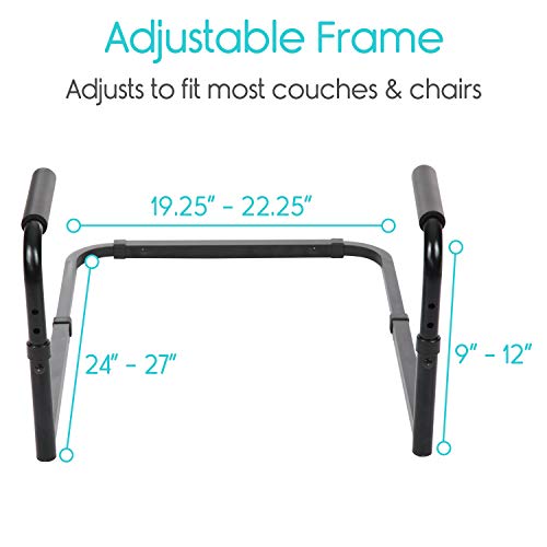Vive Stand Assist - Mobility Standing Aid Rail for Couch, Chair - Assistance ...