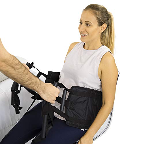 Vive Transfer Sling - Padded Assist Gait Belt - Heavy Duty Patient Lift with ...