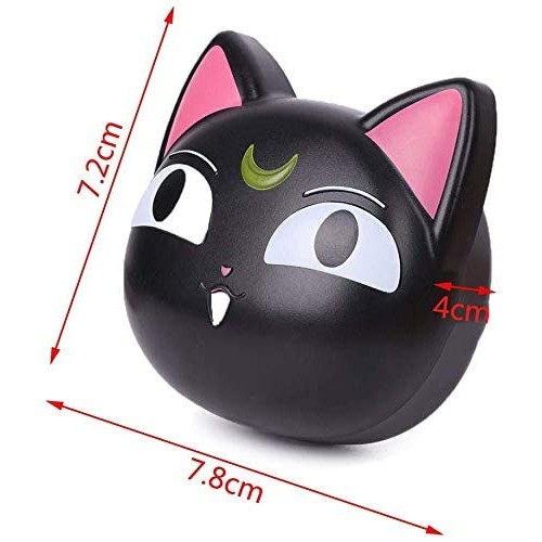 Anime Cute Cat Contact Lens Case Travel Box Container Care Kit Mirror +Bottle...