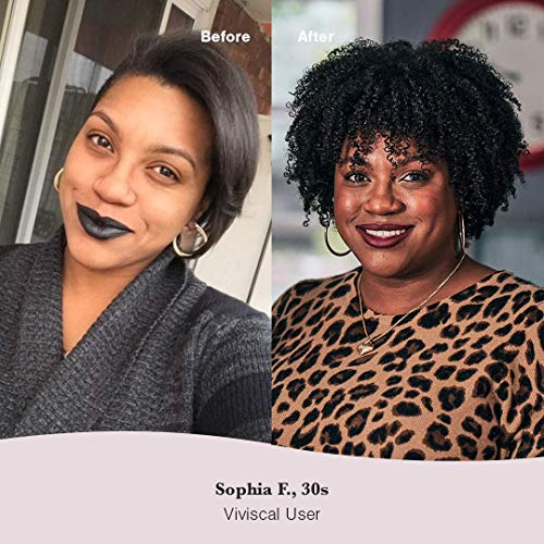 Viviscal Hair Growth Supplements for Women to Grow Thicker, Fuller Hair, Clin...