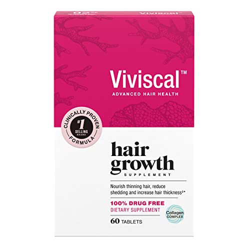 Viviscal Hair Growth Supplements for Women to Grow Thicker, Fuller Hair, Clin...