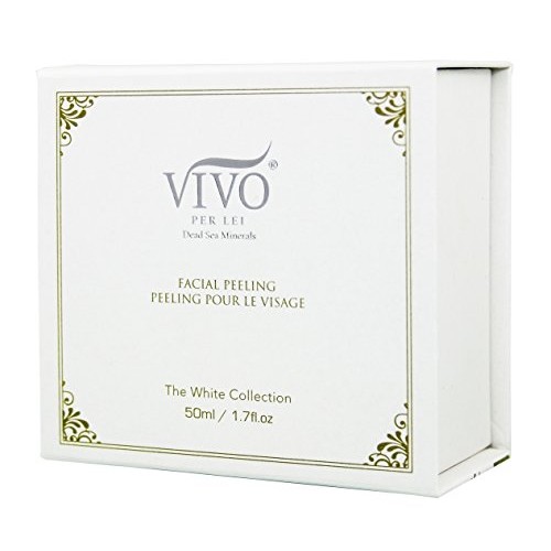 Vivo Per Lei Facial Peeling Gel - Contains Dead Sea Minerals and Nut Shell Po...