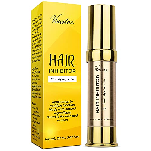 Hair Inhibitor, Painless Hair Growth Stop Spray, Hair Removal Spray, Non-Irri...
