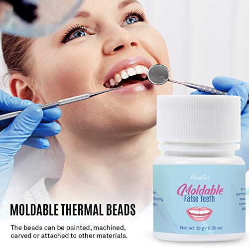 Teeth Repair Kit, Temporary False Teeth, Do it Yourself Thermal Fitting Beads...