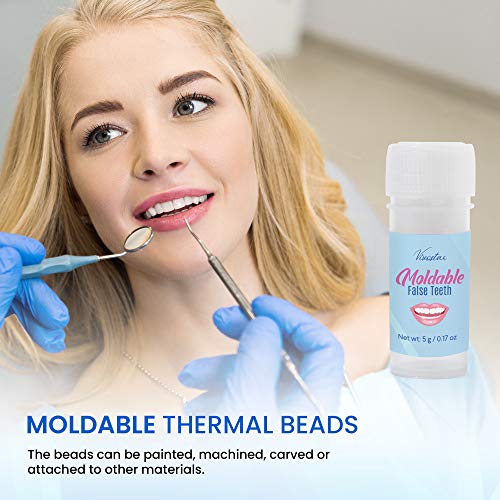 Teeth Repair Kit, Temporary Teeth replacement kit, Moldable False Teeth, Ther...