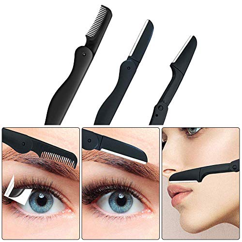7 in 1 Eyebrow Grooming Kit for Women Eyebrow Scissors Eyebrow Brush Set Brow...