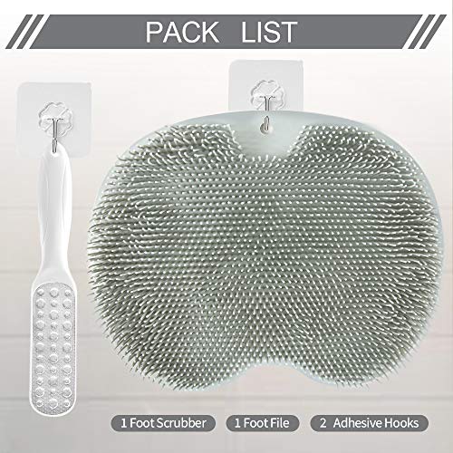 Shower Foot Scrubber Massager Mat Cleaner Improve Circulation Reduce Feet Pai...