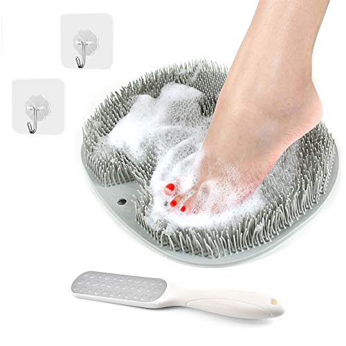 Shower Foot Scrubber Massager Mat Cleaner Improve Circulation Reduce Feet Pai...