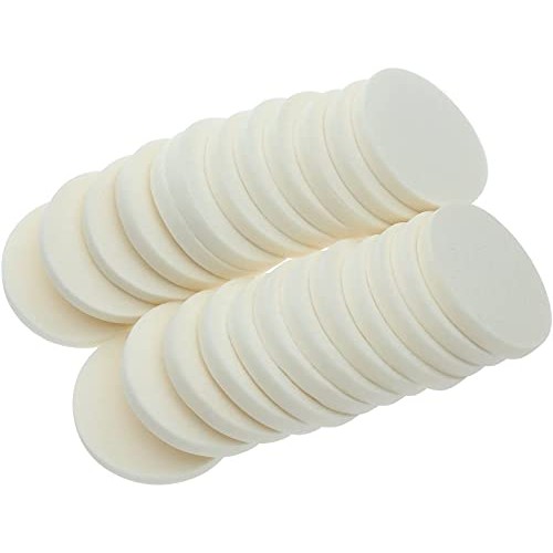 VNDEFUL 20Pcs Makeup Sponge Facial Powder Puff Wet and Dry Dual Use, Cosmetic...