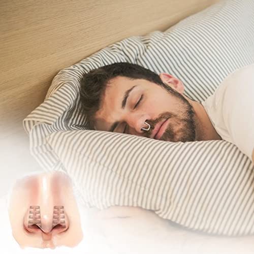 Sleeping Tooth Guard Anti Grinding Dental with 4 Pack Silicone Nose Plugs Hol...