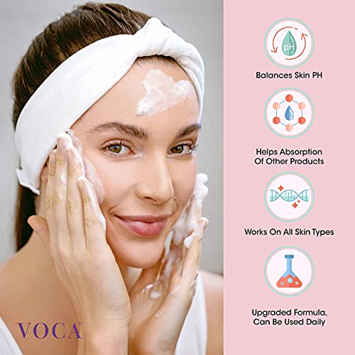 VOCA Face Wash Powder - Enzyme Powder Cleanser for Removing Makeup, Sunscreen...