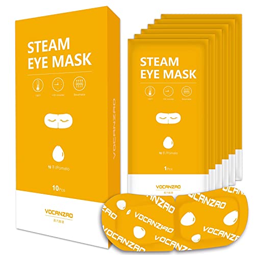 Steam Eye Mask for Dry Eye, Warming Eye Mask Self Heating Eye Mask for Dark C...