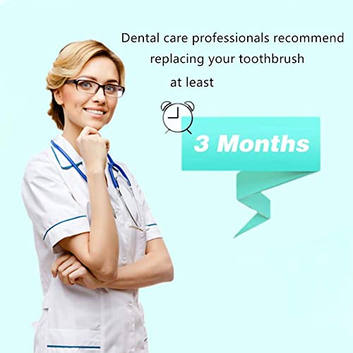 Replacement Toothbrush Heads Compatible with Oral B Braun,4 Pack Professional...