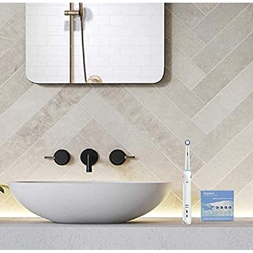 Replacement Toothbrush Heads Compatible with Oral B Braun,4 Pack Professional...