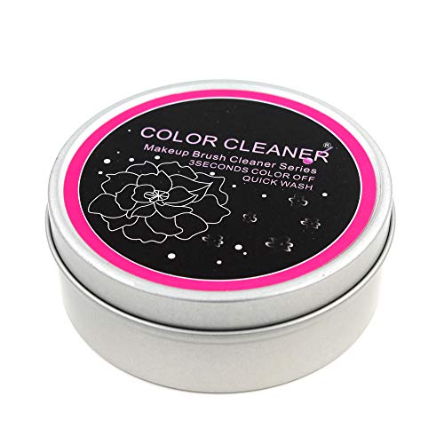 Color Removal Sponge Dry Makeup Brush Quick Cleaner Sponge Removes Shadow Col...