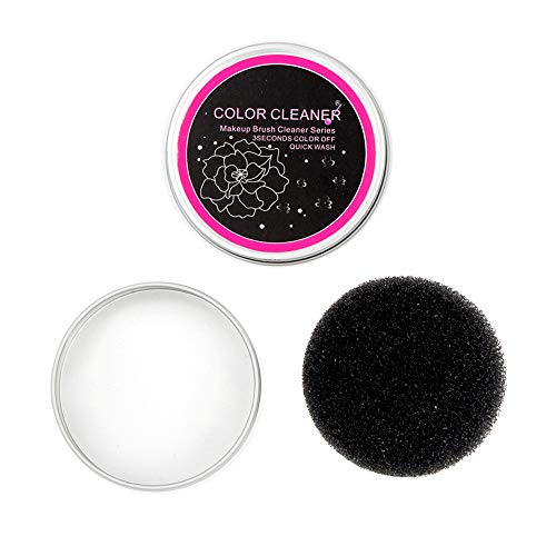 Color Removal Sponge Dry Makeup Brush Quick Cleaner Sponge Removes Shadow Col...