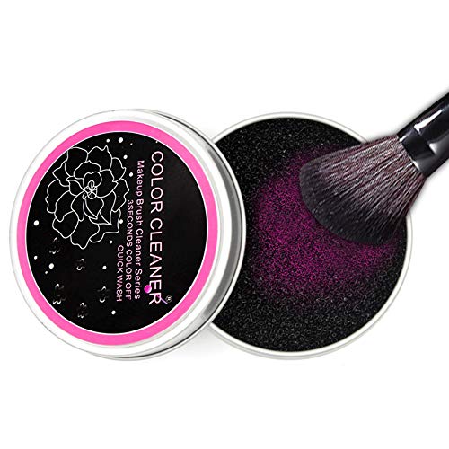 Color Removal Sponge Dry Makeup Brush Quick Cleaner Sponge Removes Shadow Col...