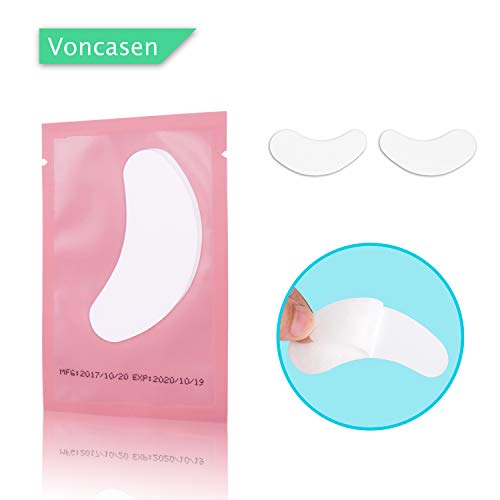 100 Pairs Set Gel pads for eyelash extensions, Comfy and Cool Under Eye Pads ...