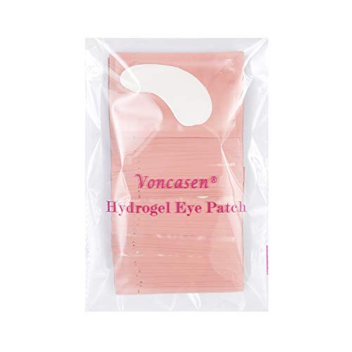 100 Pairs Set Gel pads for eyelash extensions, Comfy and Cool Under Eye Pads ...