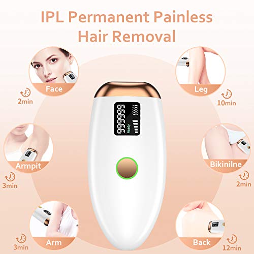 At-Home IPL Hair Removal for Women and Men,Laser Hair Removal 99,999 Flashes ...