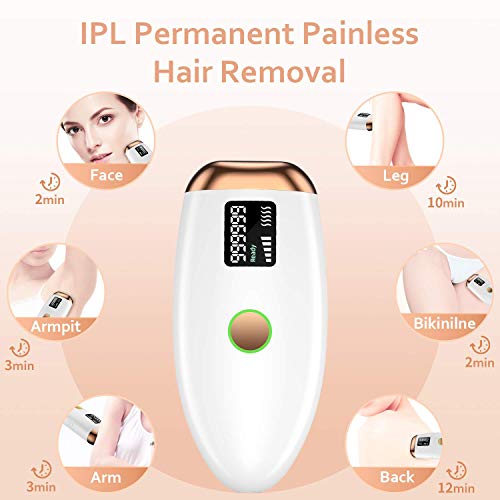 Laser Hair Removal for Women and Men Permanent,IPL Hair Removal Device,Perman...